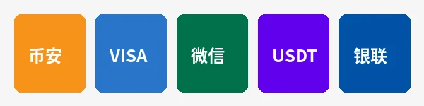 体育下注支持的支付方式图标